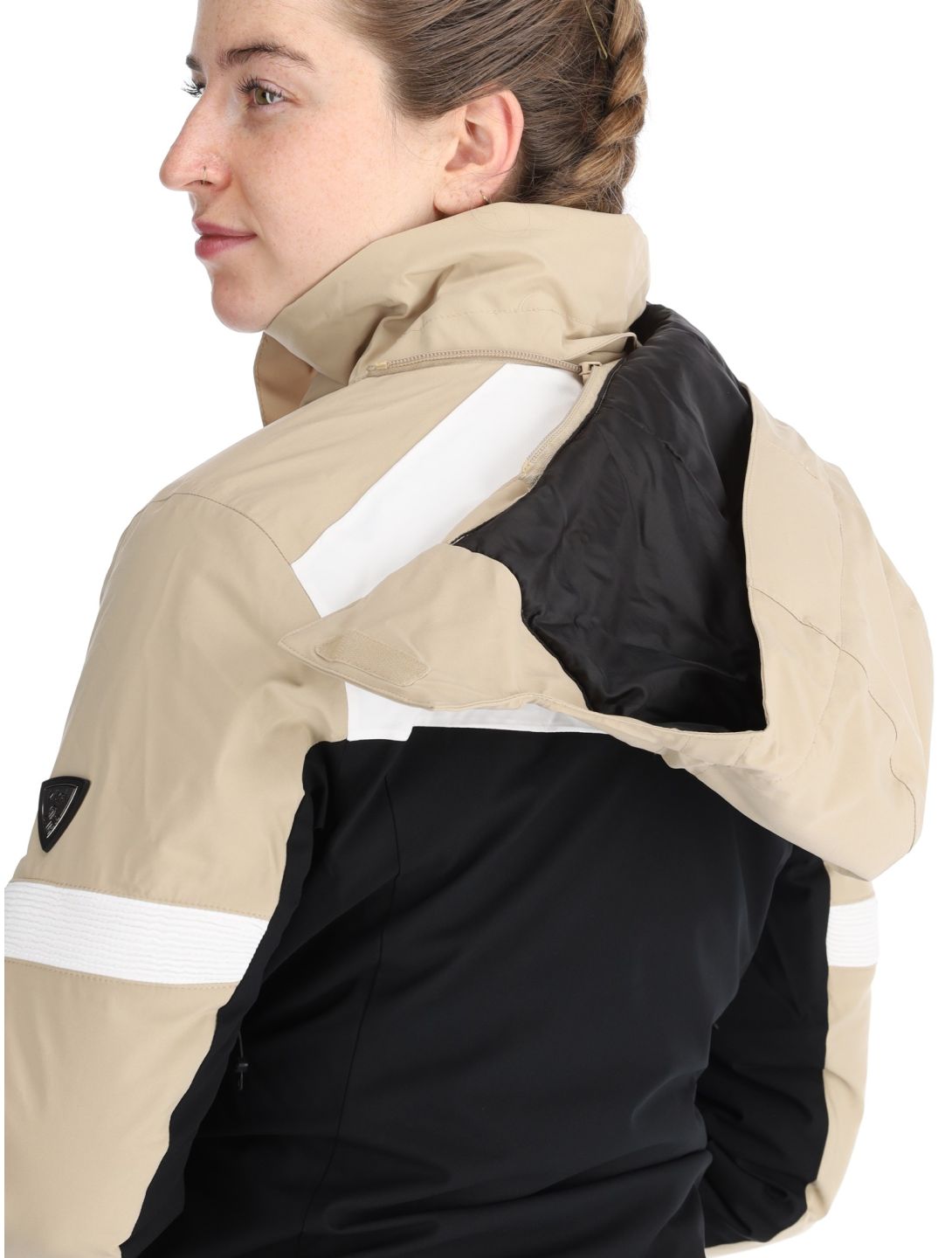 Kilpi, Valera chaqueta de esquí mujeres Beige beige, blanco, negro 