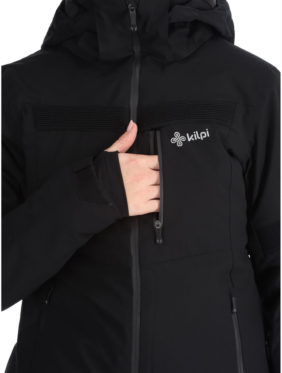 Kilpi, Valera chaqueta de esquí mujeres Black negro 