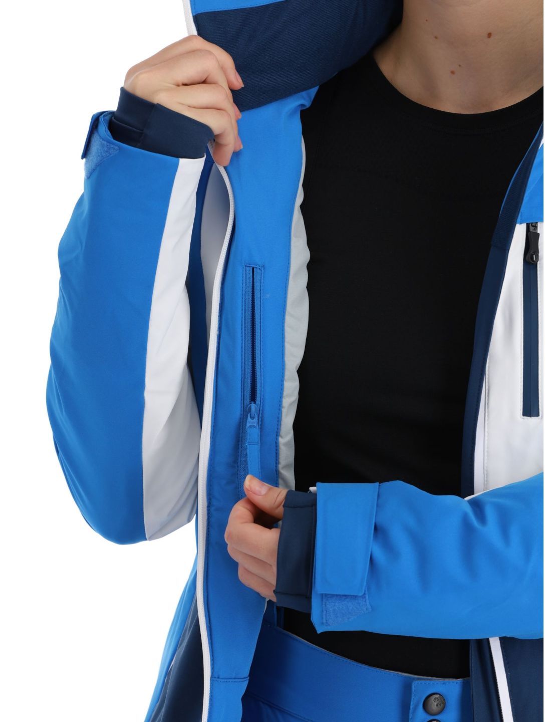 Kilpi, Valera-W chaqueta de esquí mujeres Blue azul, blanco 