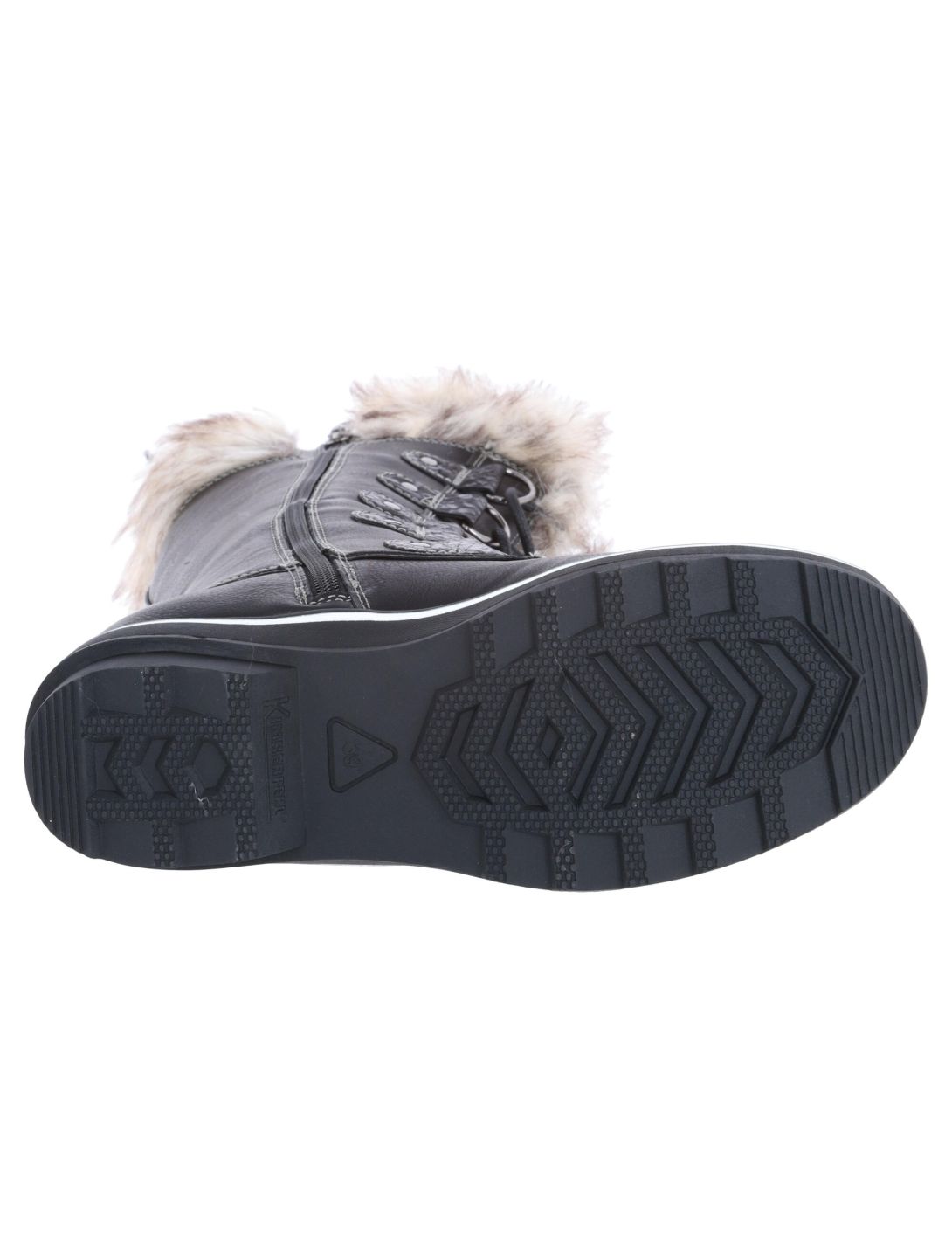 Kimberfeel, Beverly botas de nieve mujeres Black Croco negro 