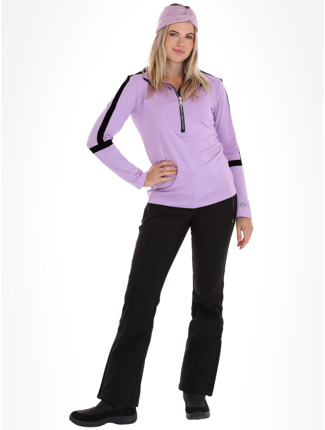 Kou Sportswear, Basic Flock jersey mujeres Lila púrpura 