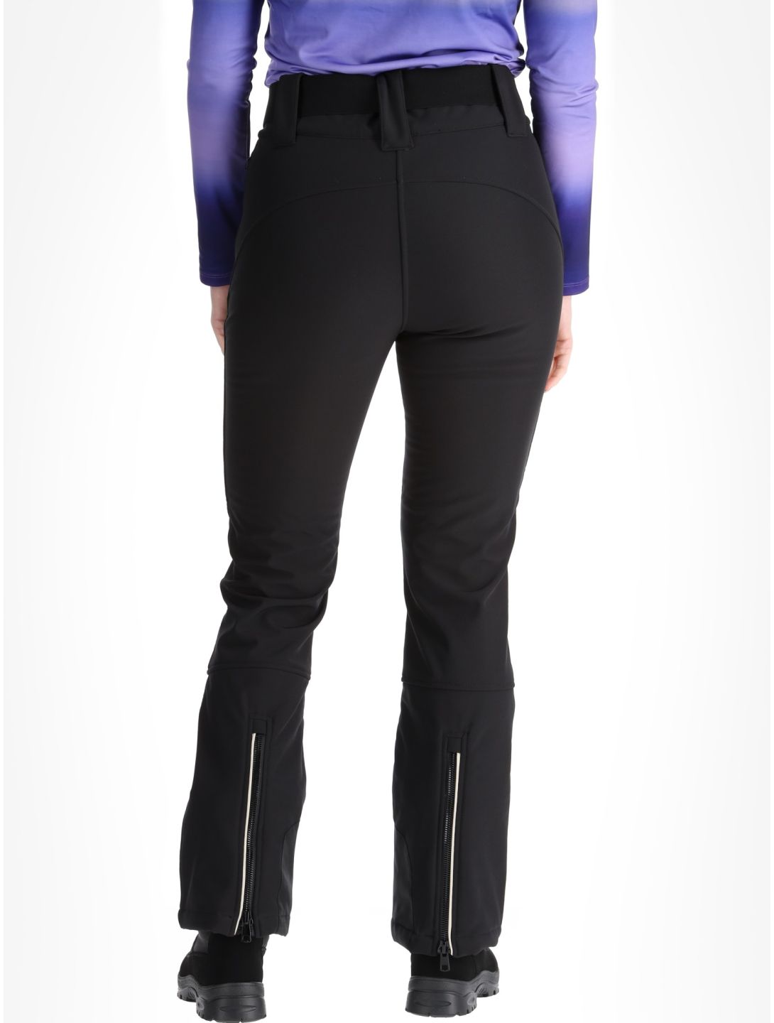 Kou Sportswear, Frost Flare Pants pantalones de esquí softshell mujeres Black negro 