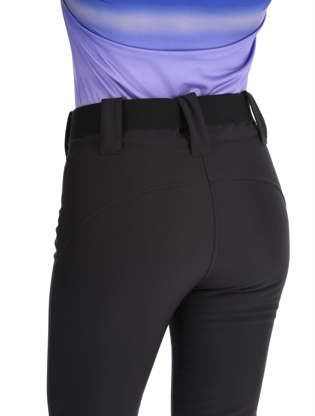 Kou Sportswear, Frost Flare Pants pantalones de esquí softshell mujeres Black negro 