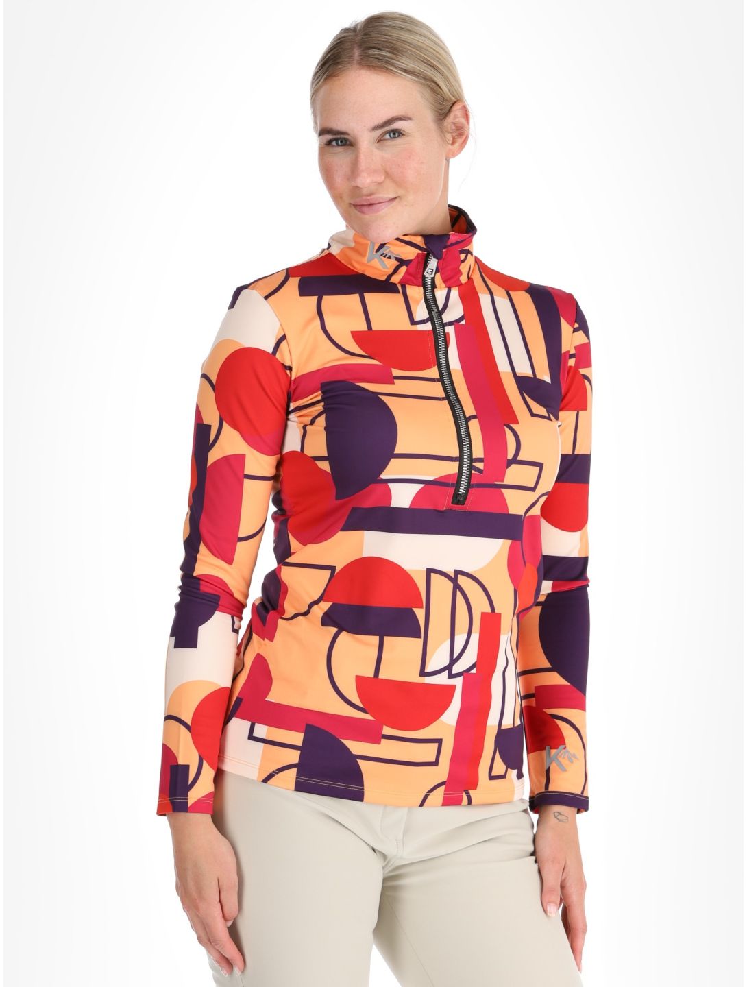 Kou Sportswear, Geoshapes jersey mujeres Colourful multicolor 