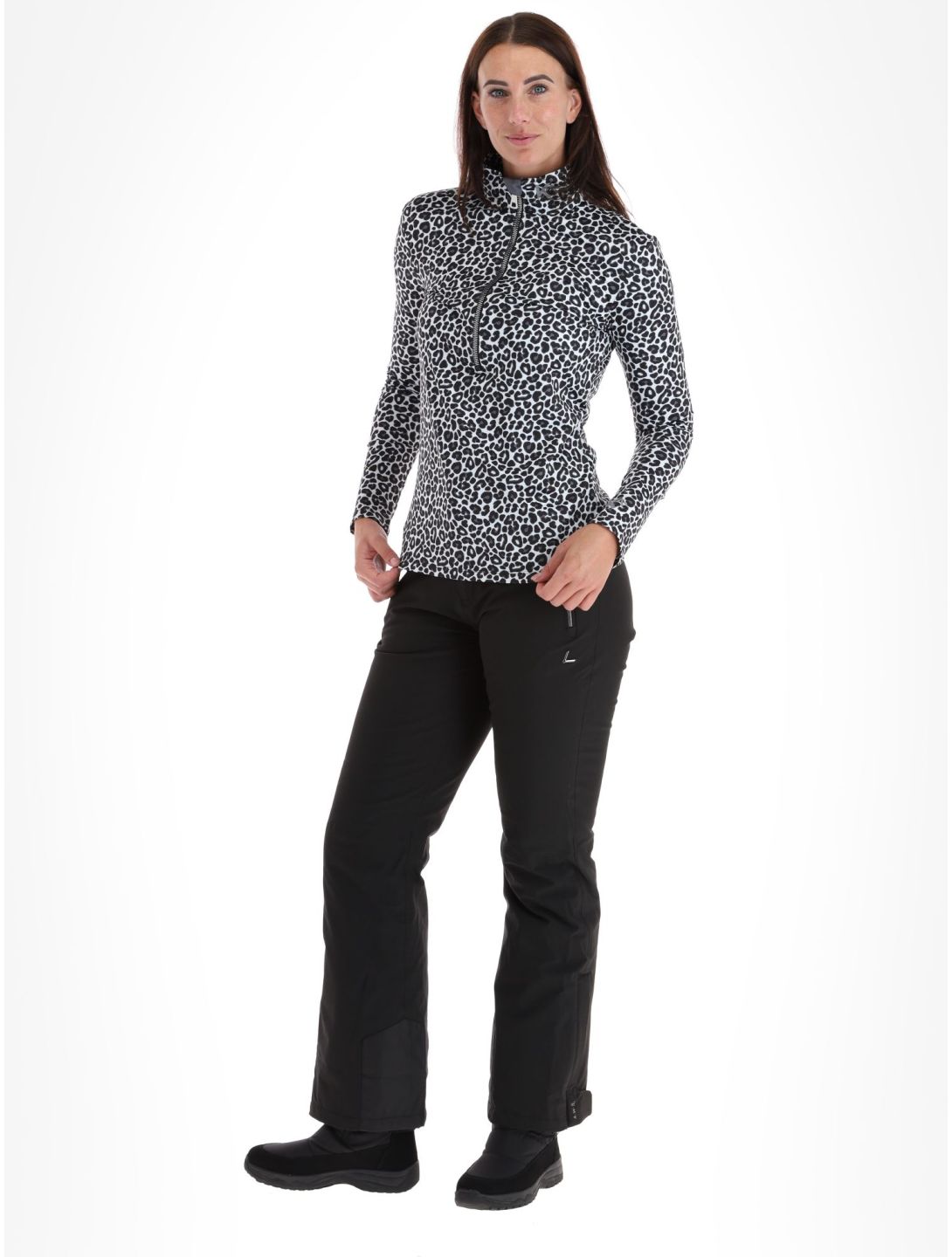 Kou Sportswear, Panter jersey mujeres Black / White blanco, negro 