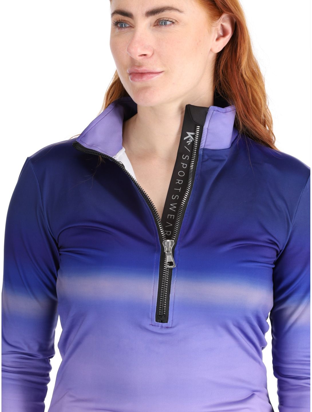 Kou Sportswear, Sunset jersey mujeres Purple / Darkblue azul, púrpura 