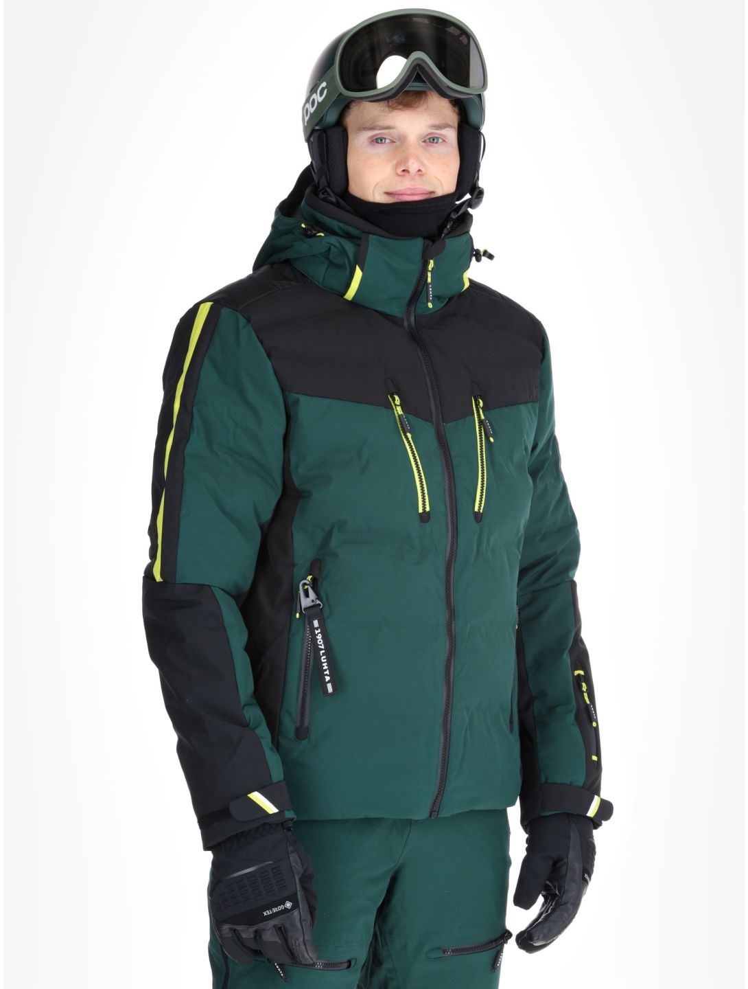 Luhta, Aatsinki chaqueta de esquí hombres Dark Green verde 