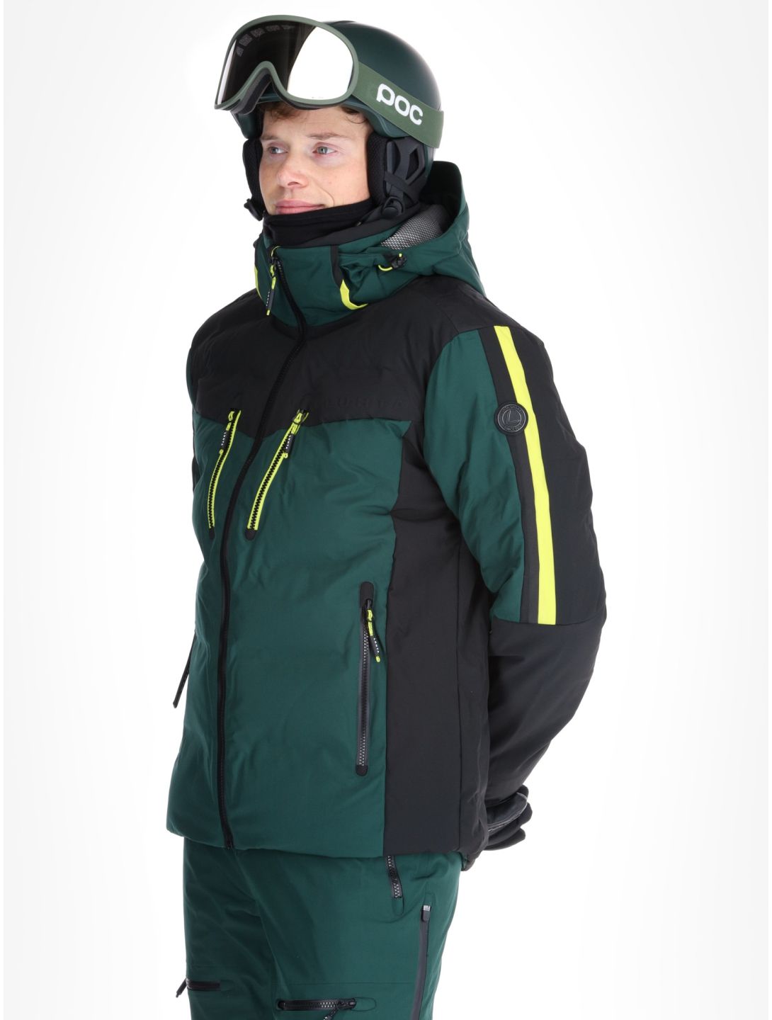 Luhta, Aatsinki chaqueta de esquí hombres Dark Green verde 