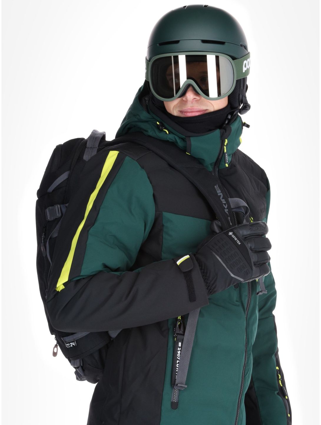 Luhta, Aatsinki chaqueta de esquí hombres Dark Green verde 