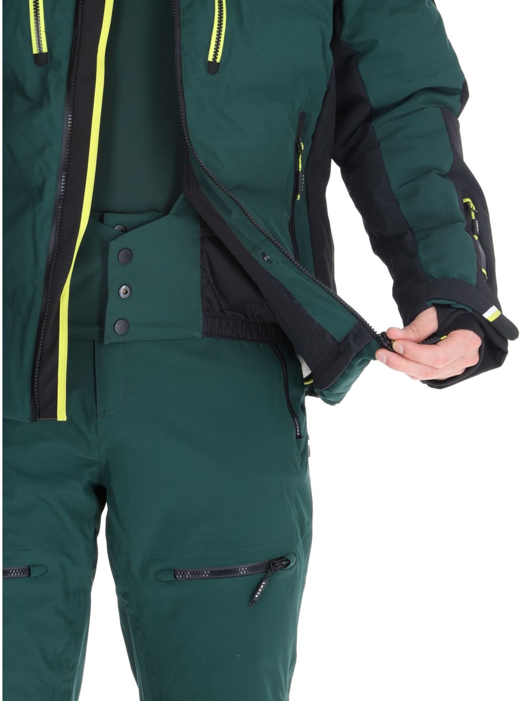 Luhta, Aatsinki chaqueta de esquí hombres Dark Green verde 