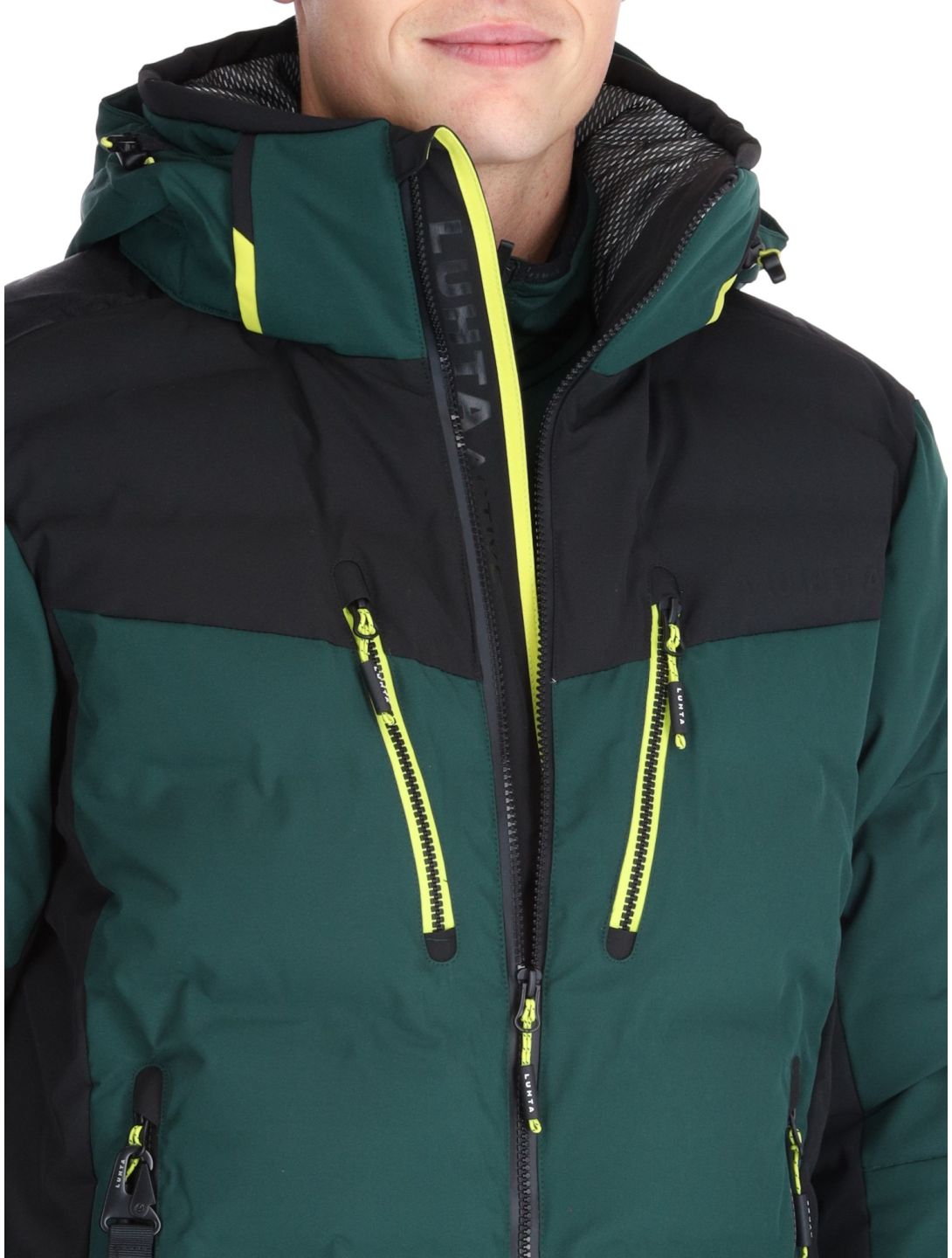 Luhta, Aatsinki chaqueta de esquí hombres Dark Green verde 