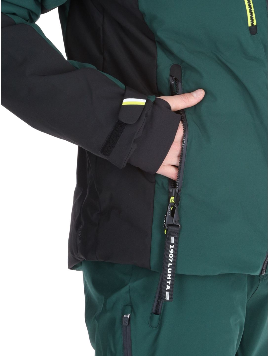 Luhta, Aatsinki chaqueta de esquí hombres Dark Green verde 