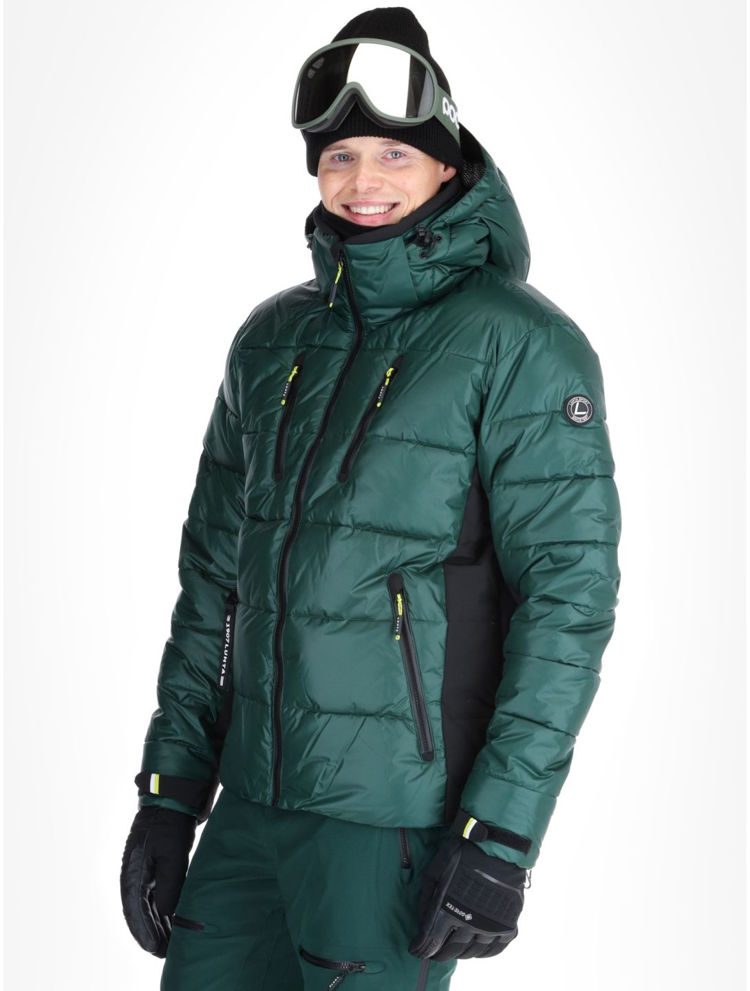 Luhta, Adjatoaivi chaqueta de esquí hombres Dark Green verde 