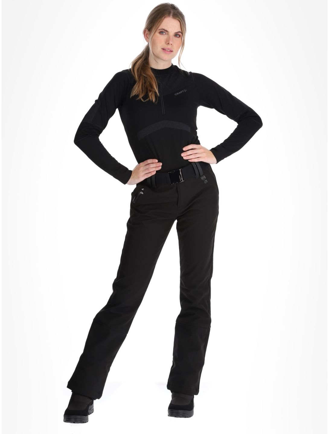 Luhta, pantalones de esquí softshell mujeres 