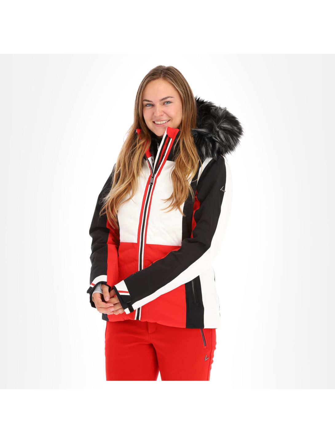 Luhta, Emkarby chaqueta de esquí mujeres classic rojo