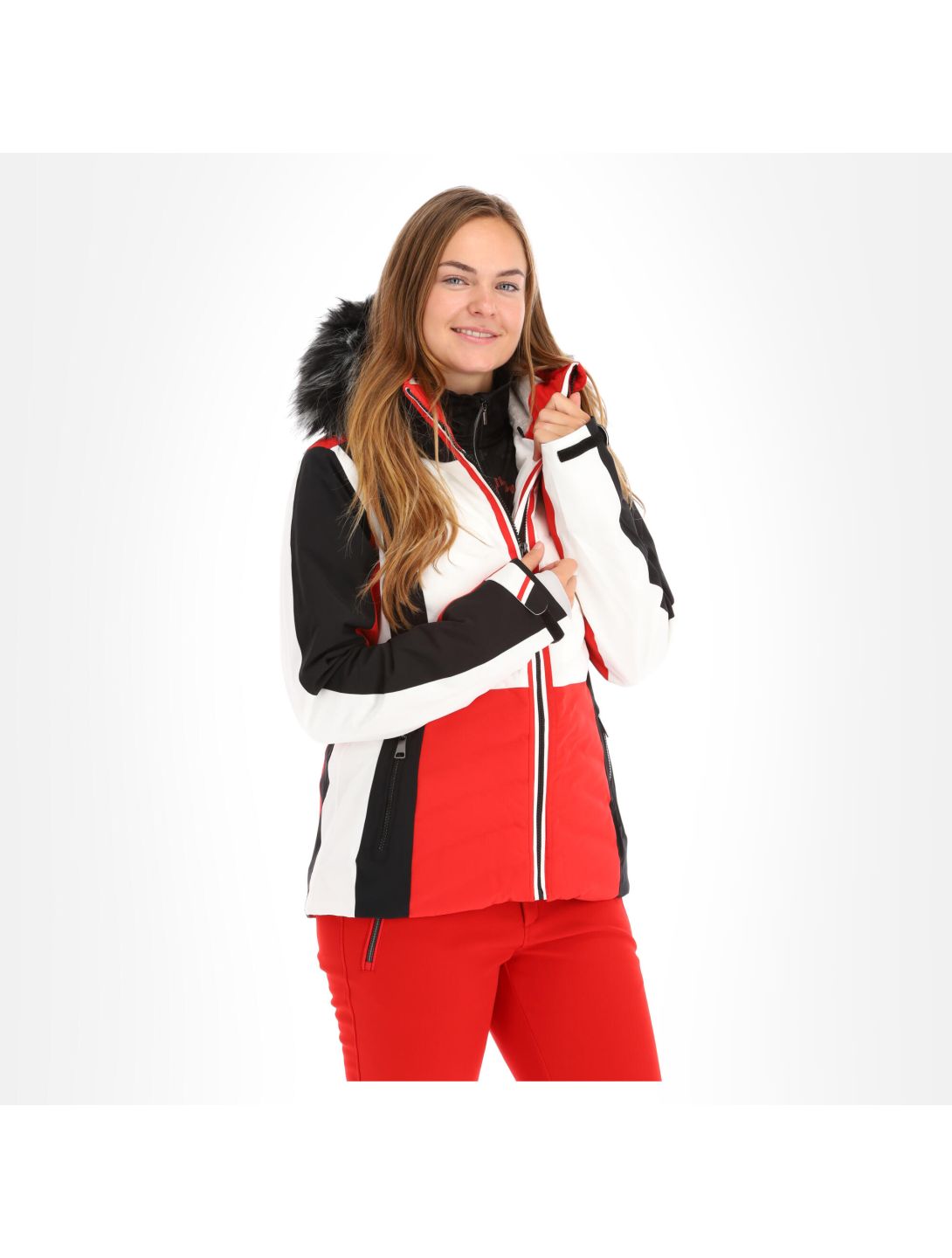 Luhta, Emkarby chaqueta de esquí mujeres classic rojo