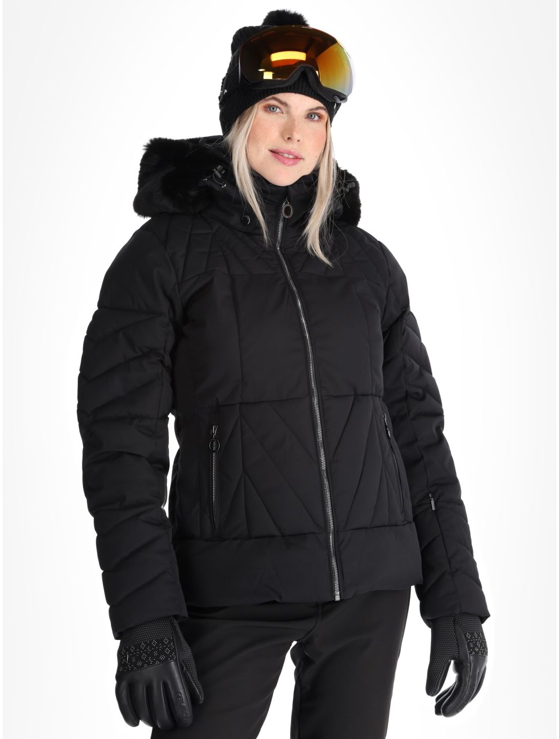 Luhta, Hakonkoski chaqueta de esquí mujeres Black negro 