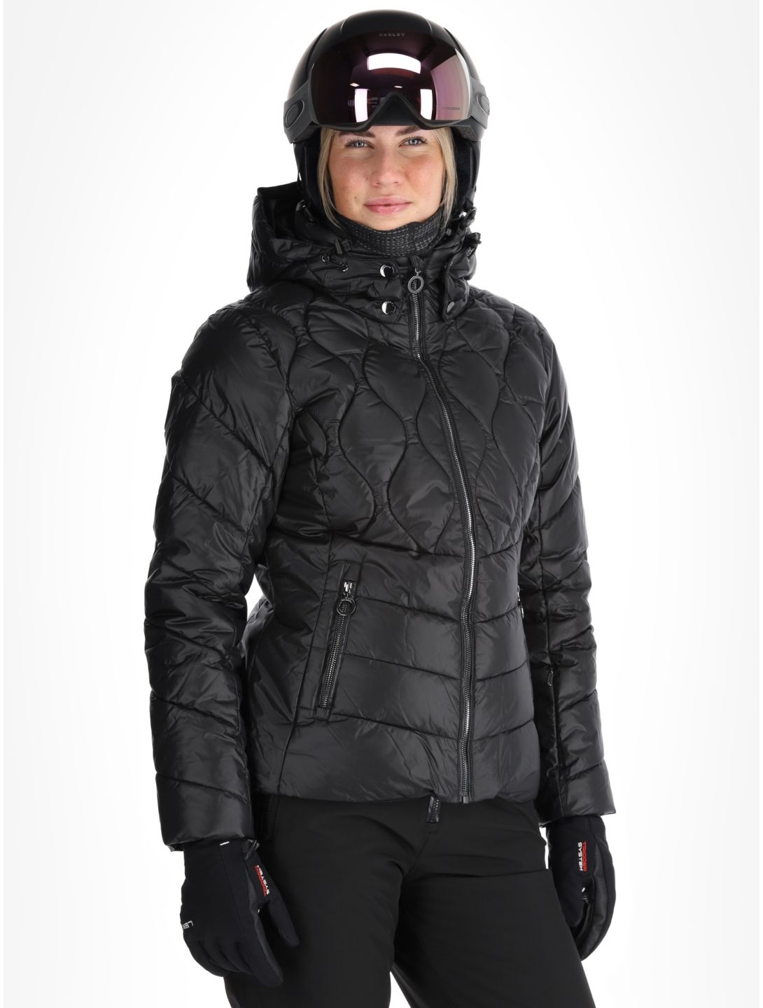 Luhta, Hakosalmi chaqueta de esquí mujeres Black negro 