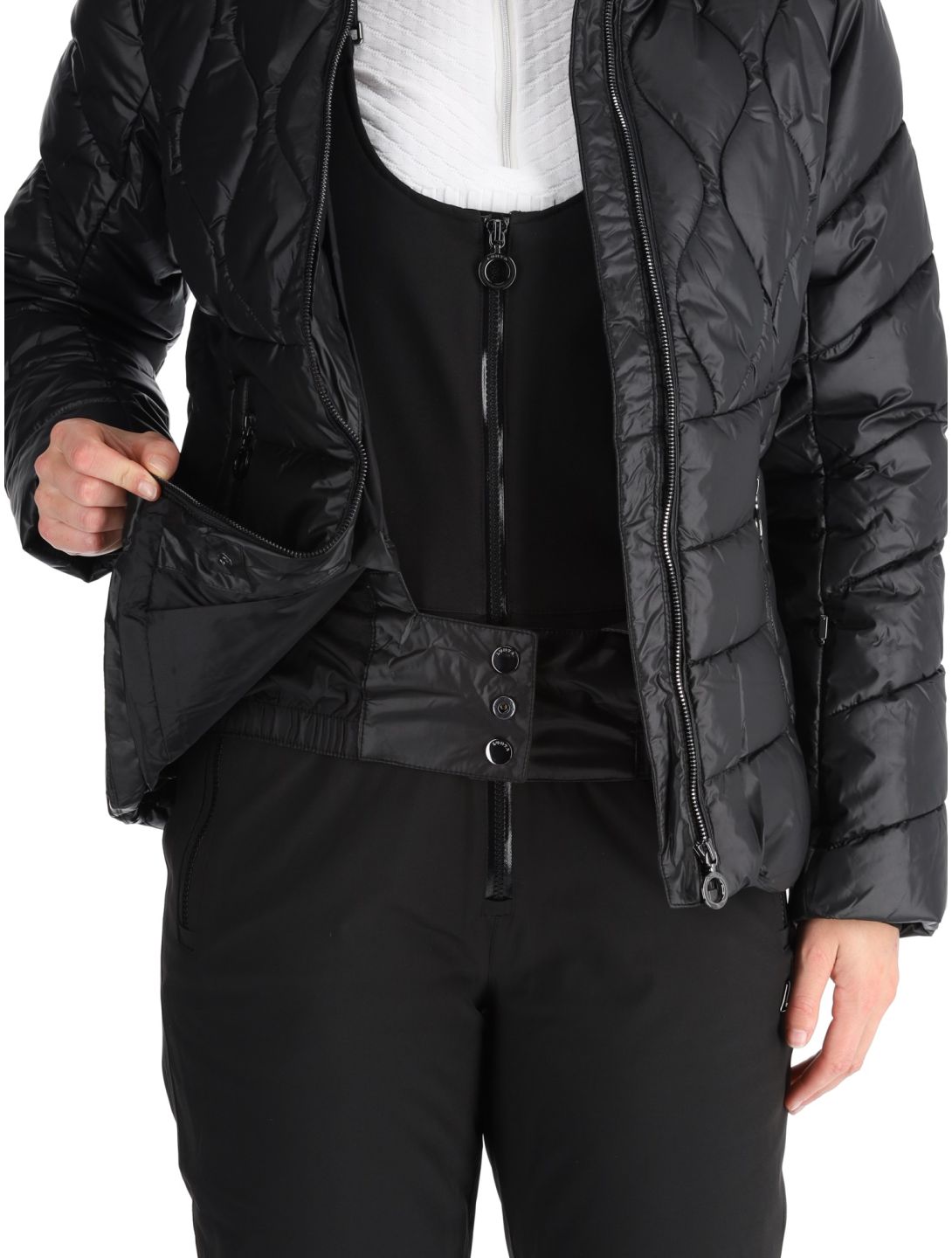 Luhta, Hakosalmi chaqueta de esquí mujeres Black negro 