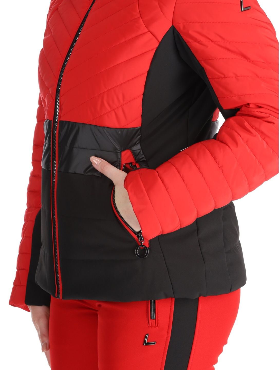 Luhta, Hakula chaqueta de esquí mujeres Cranberry rojo 