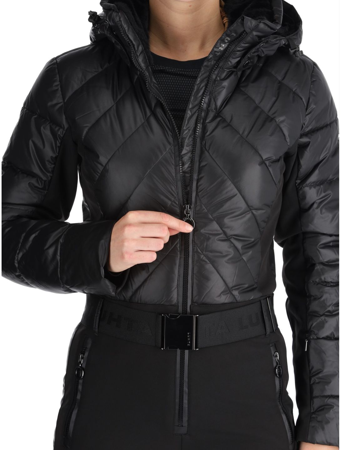 Luhta, Halkorpi ropa del mono mujeres Black negro 