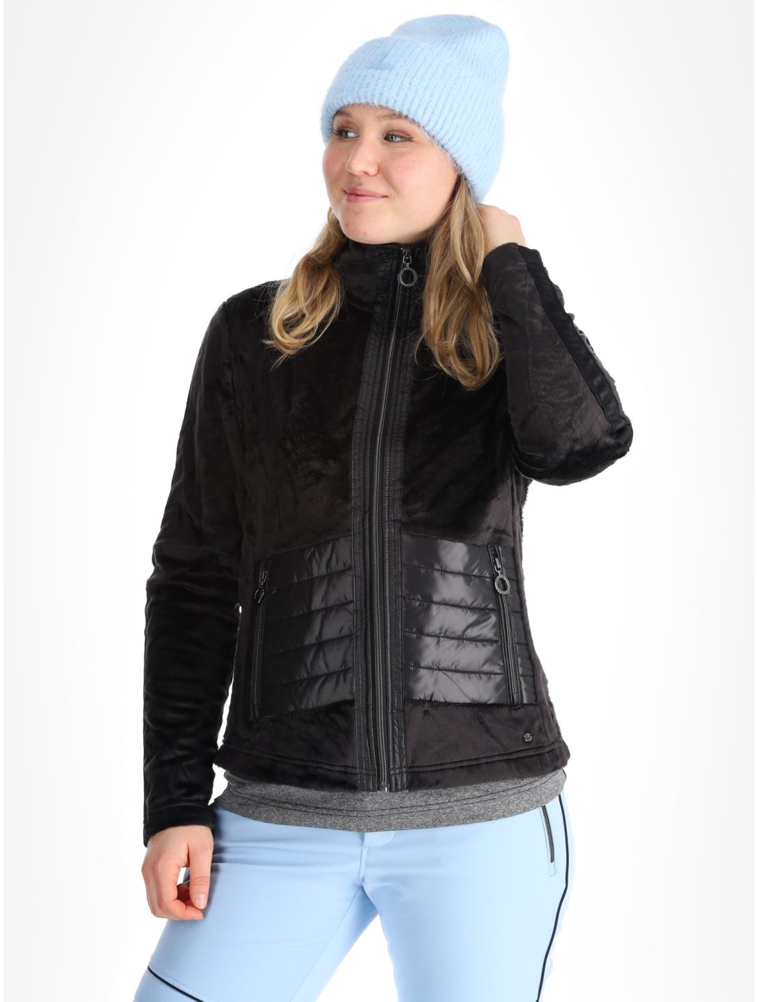 Luhta, Halmejoki chaleco mujeres Black negro 