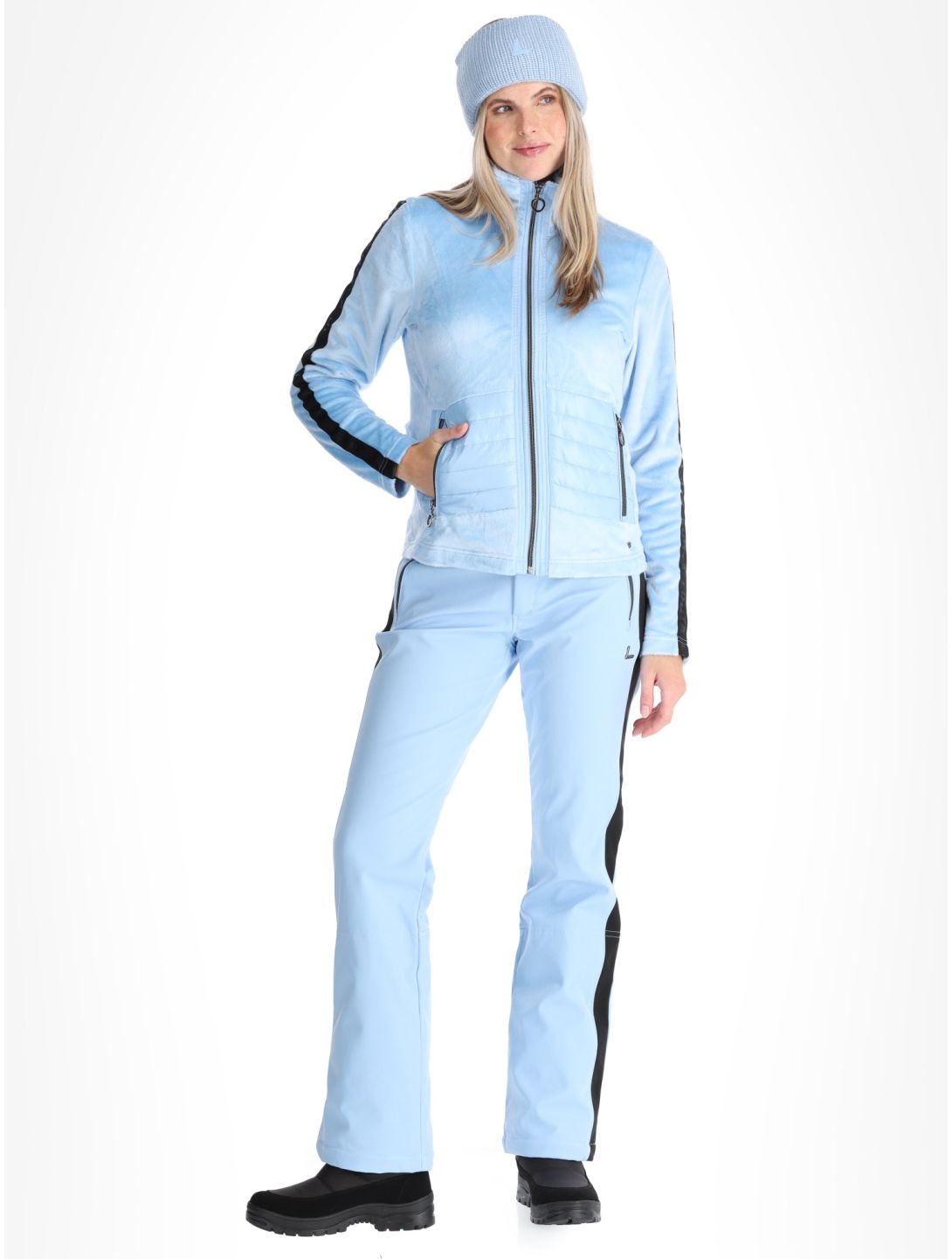 Luhta, Halmejoki chaleco mujeres Light Blue azul 