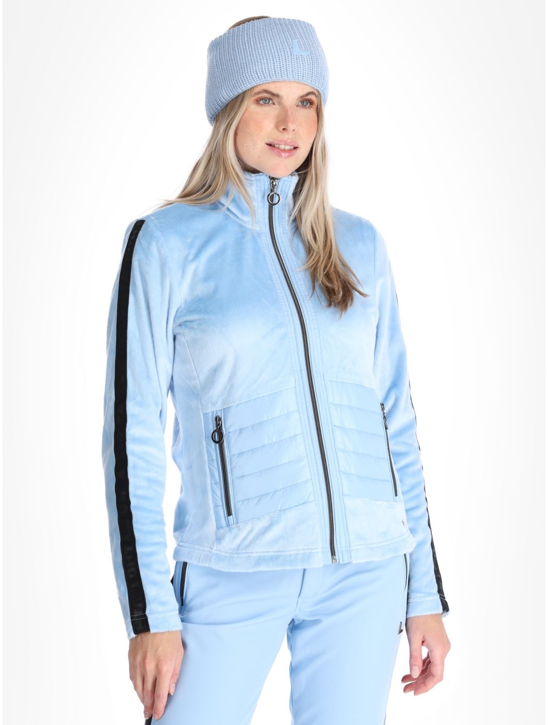 Luhta, Halmejoki chaleco mujeres Light Blue azul 