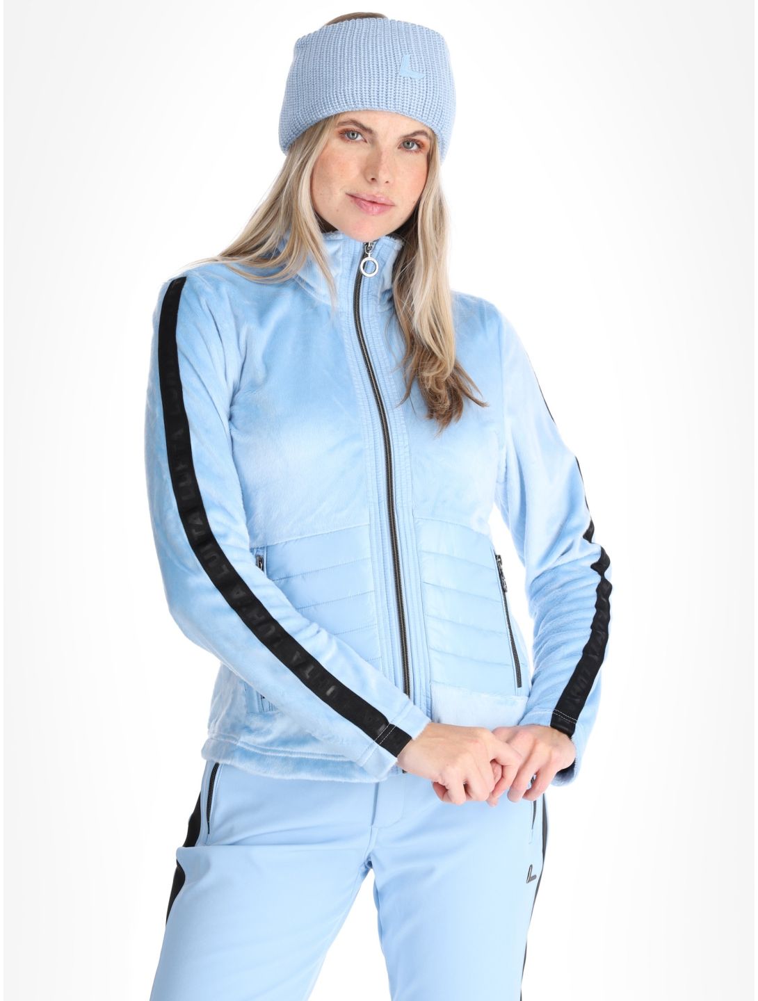 Luhta, Halmejoki chaleco mujeres Light Blue azul 