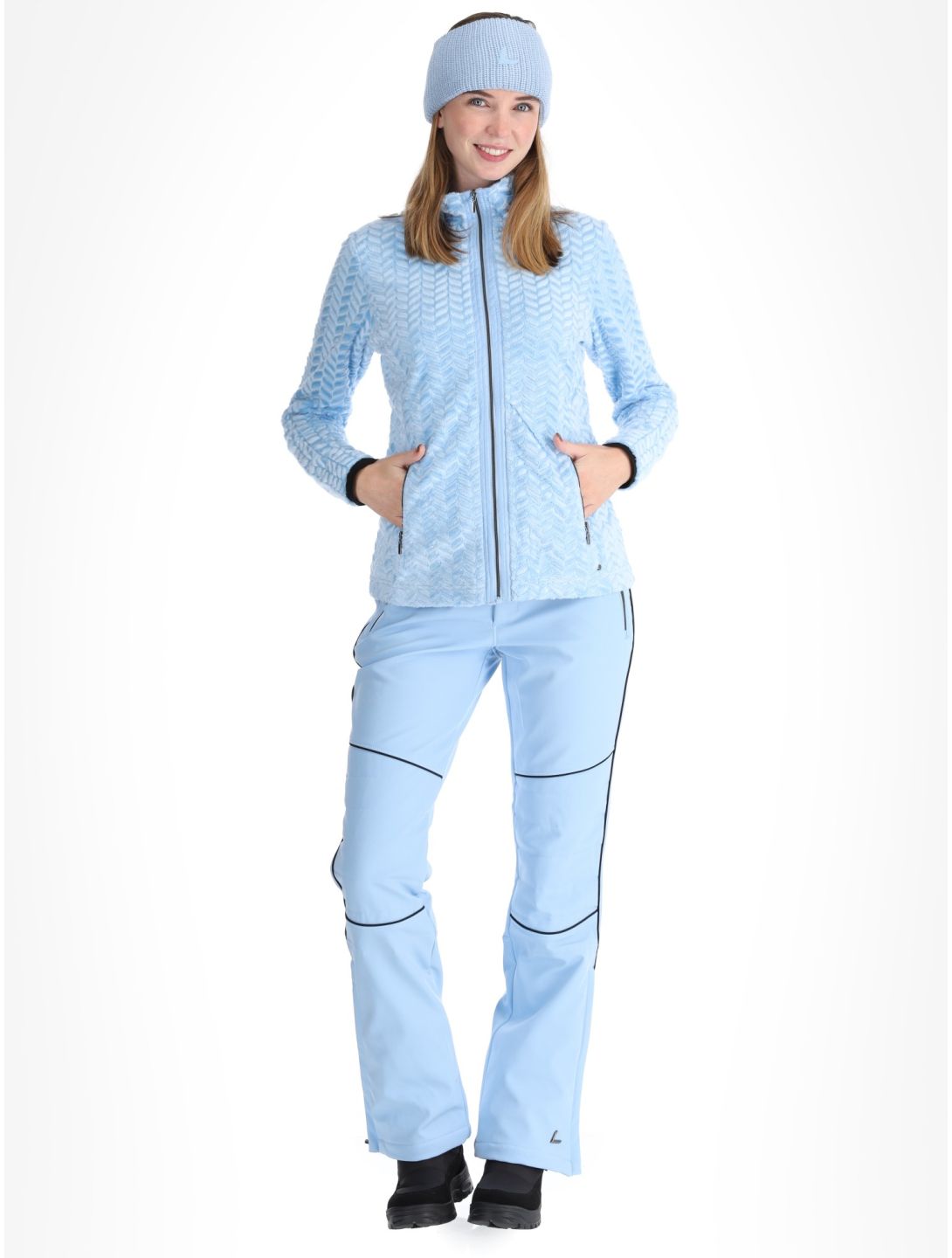 Luhta, Halmeniemi chaleco mujeres Light Blue azul 