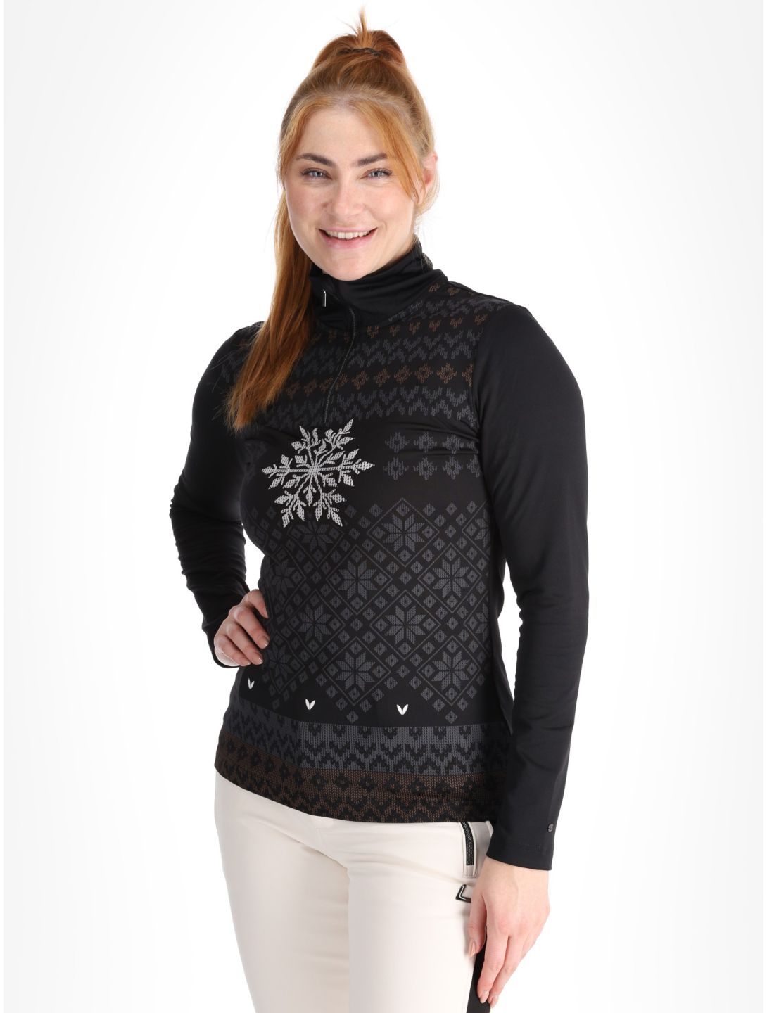 Luhta, Hangist jersey mujeres Black negro 