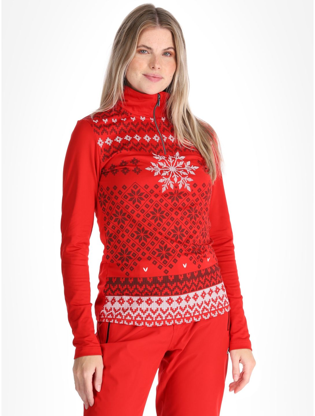 Luhta, Hangist jersey mujeres Cranberry rojo 