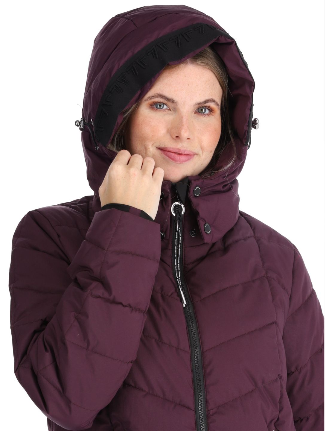 Luhta, Iiksi chaqueta de invierno mujeres Plum 