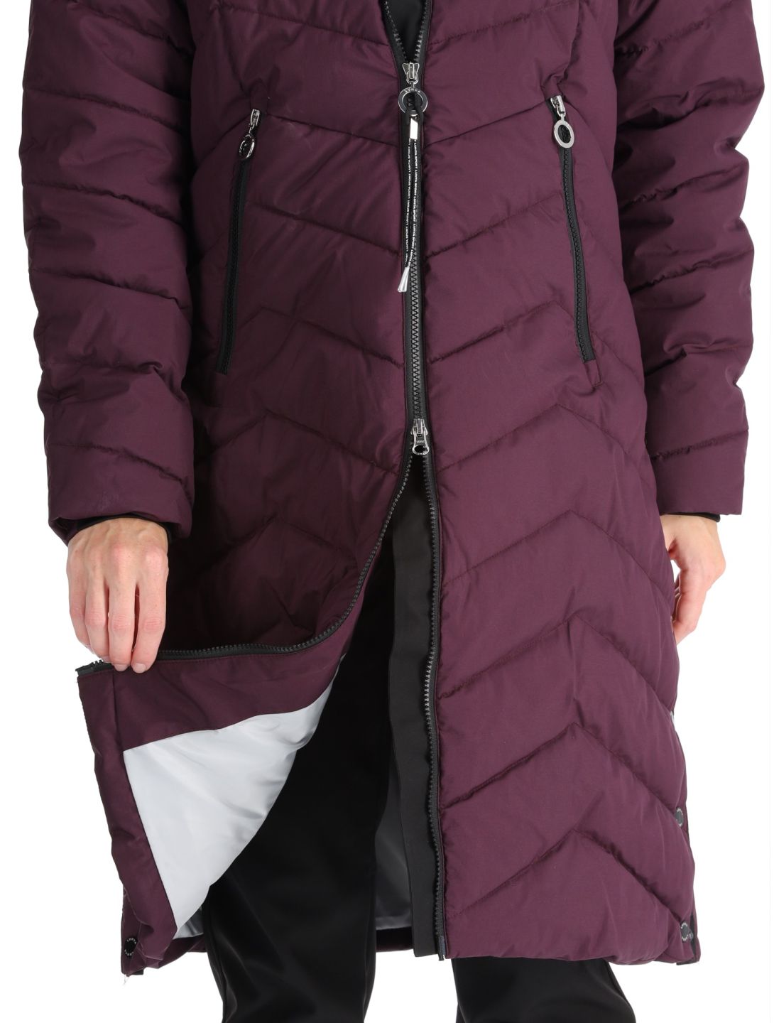 Luhta, Iiksi chaqueta de invierno mujeres Plum 