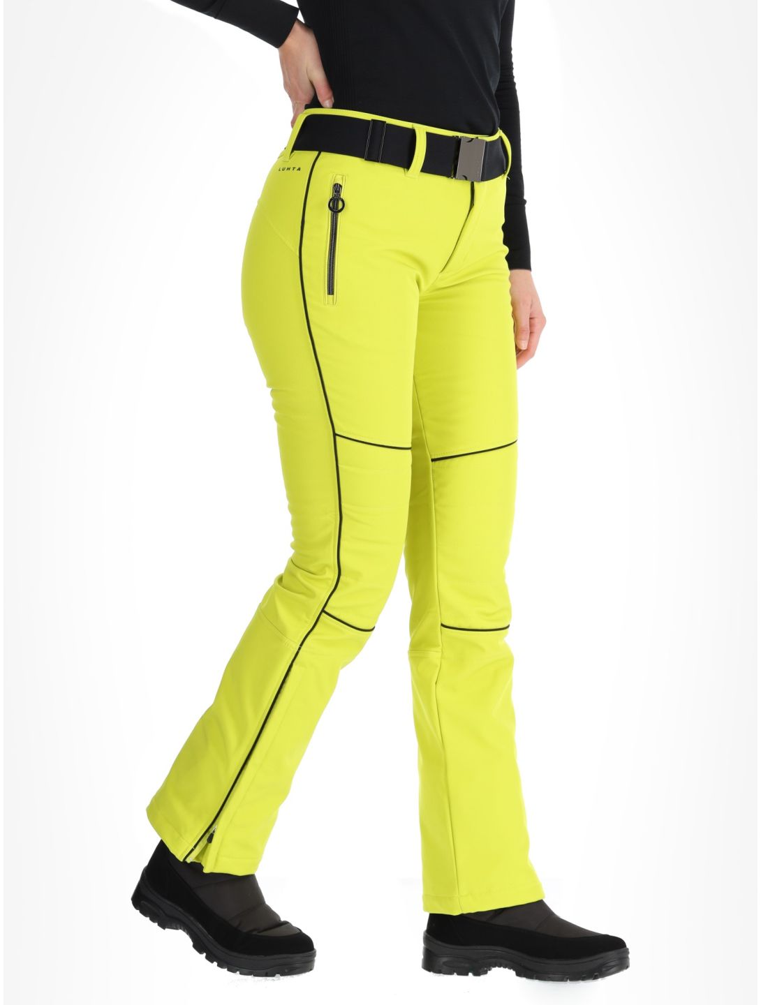 Luhta, Jaamalai pantalones de esquí softshell mujeres Aloe verde 