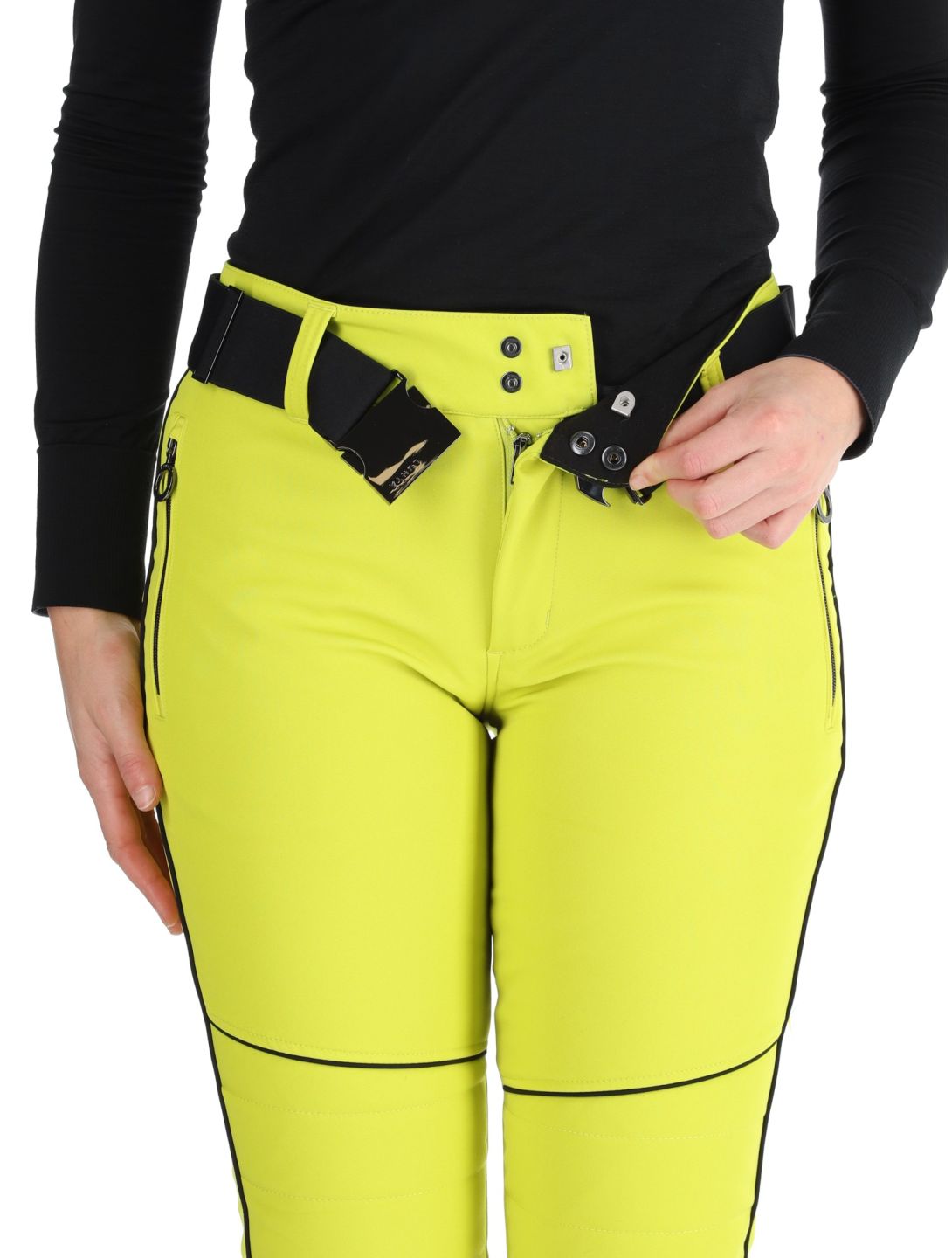 Luhta, Jaamalai pantalones de esquí softshell mujeres Aloe verde 