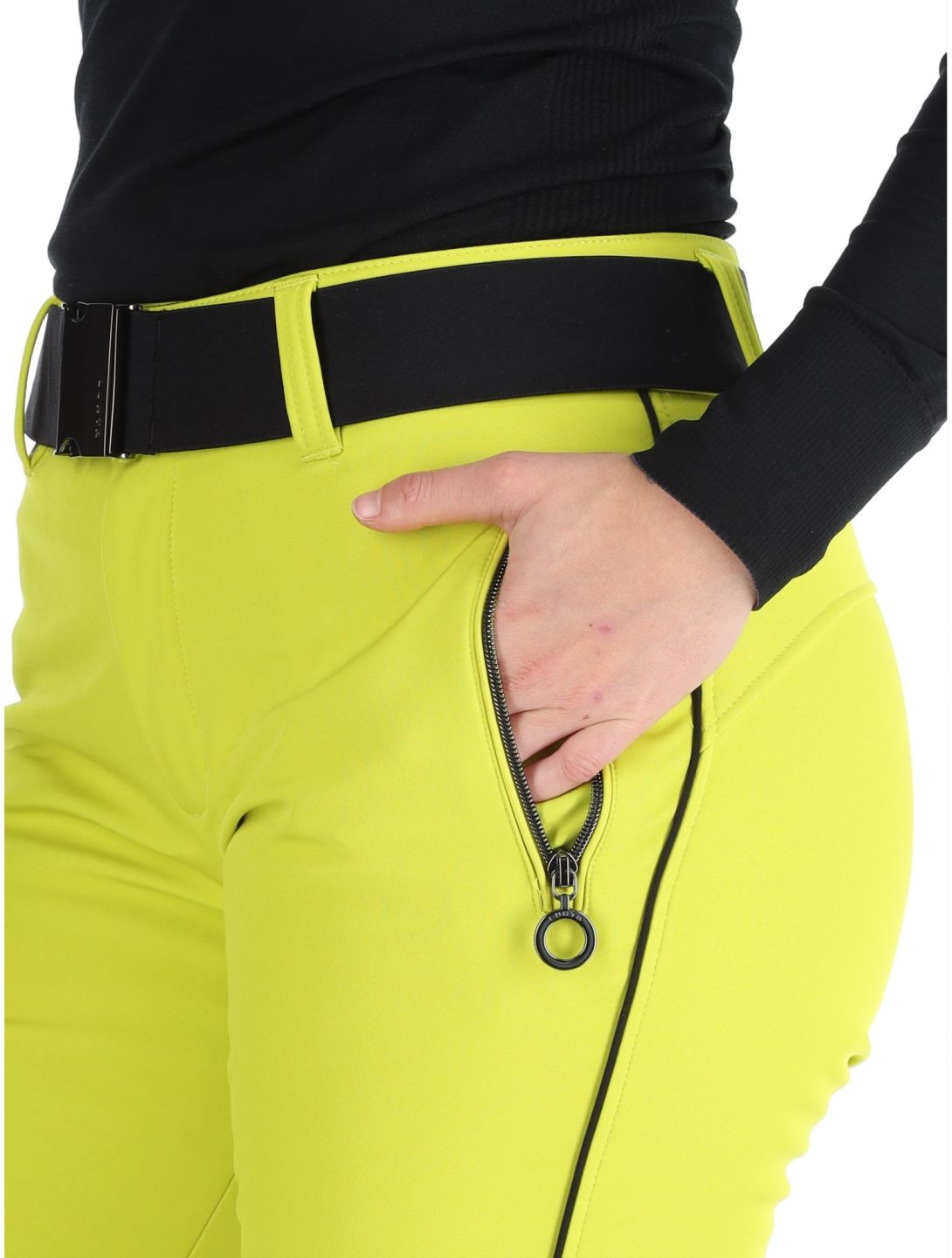 Luhta, Jaamalai pantalones de esquí softshell mujeres Aloe verde 