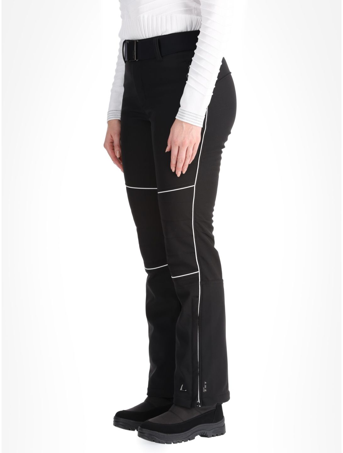 Luhta, Jaamalai pantalones de esquí softshell mujeres Black negro 