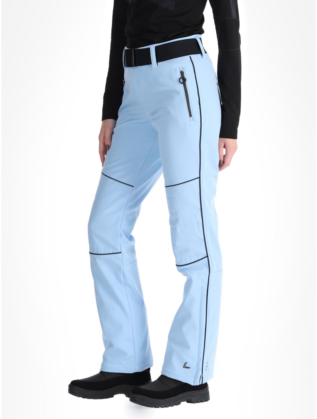 Luhta, Jaamalai pantalones de esquí softshell mujeres Light Blue azul 