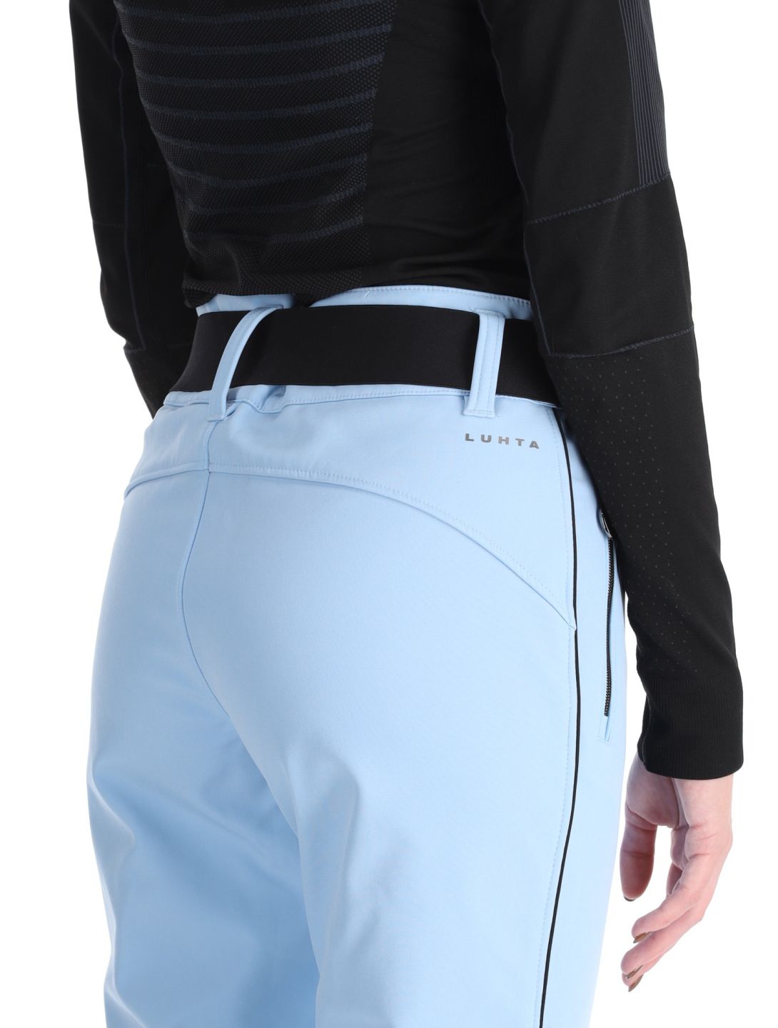 Luhta, Jaamalai pantalones de esquí softshell mujeres Light Blue azul 