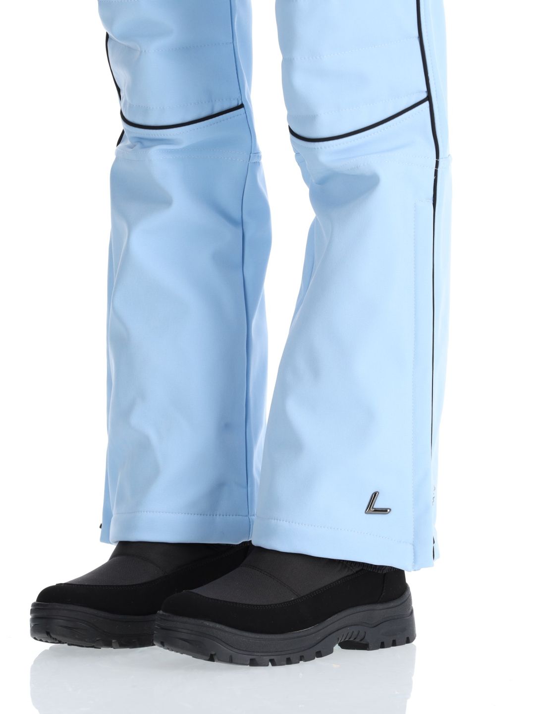 Luhta, Jaamalai pantalones de esquí softshell mujeres Light Blue azul 