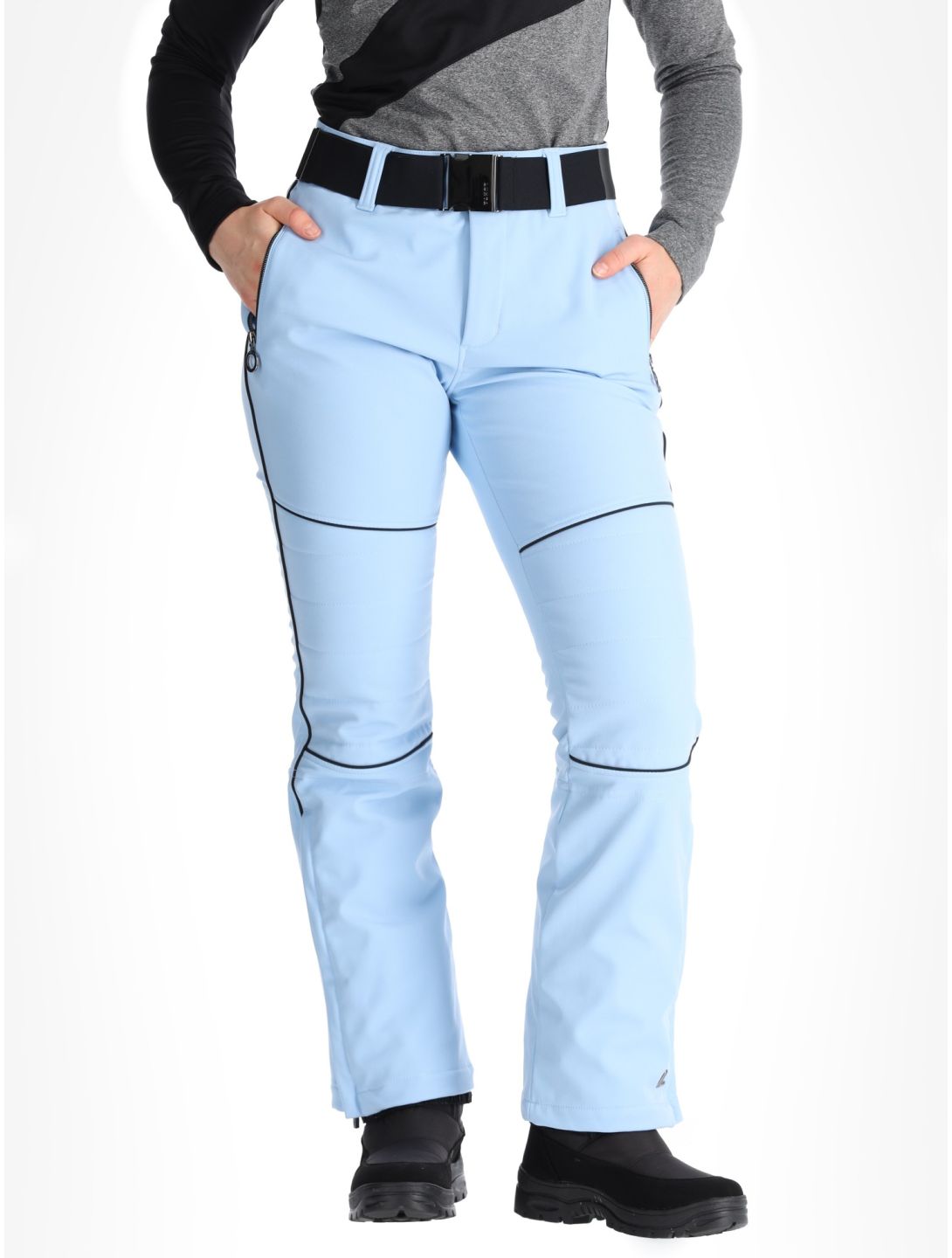 Luhta, Jaamalai C pantalones de esquí softshell modelo pequeño mujeres Light Blue azul 