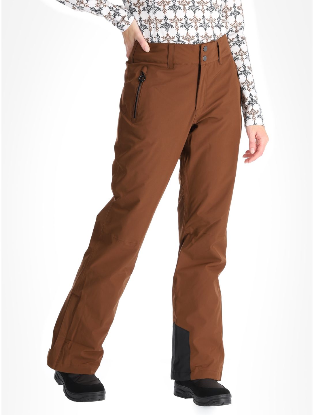 Luhta, Jero pantalones de esquí mujeres Chocolat marrón 