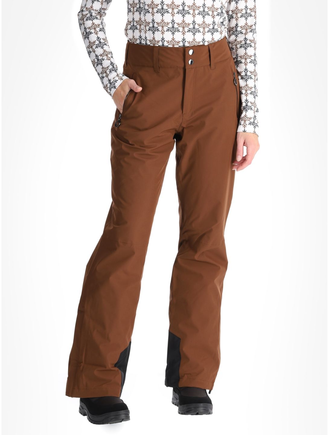 Luhta, Jero pantalones de esquí mujeres Chocolat marrón 