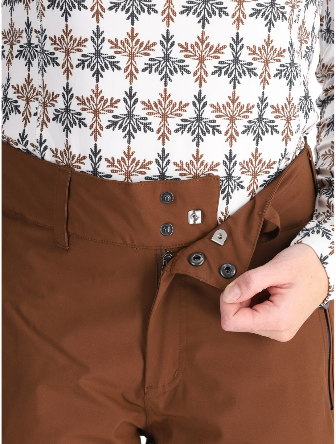 Luhta, Jero pantalones de esquí mujeres Chocolat marrón 