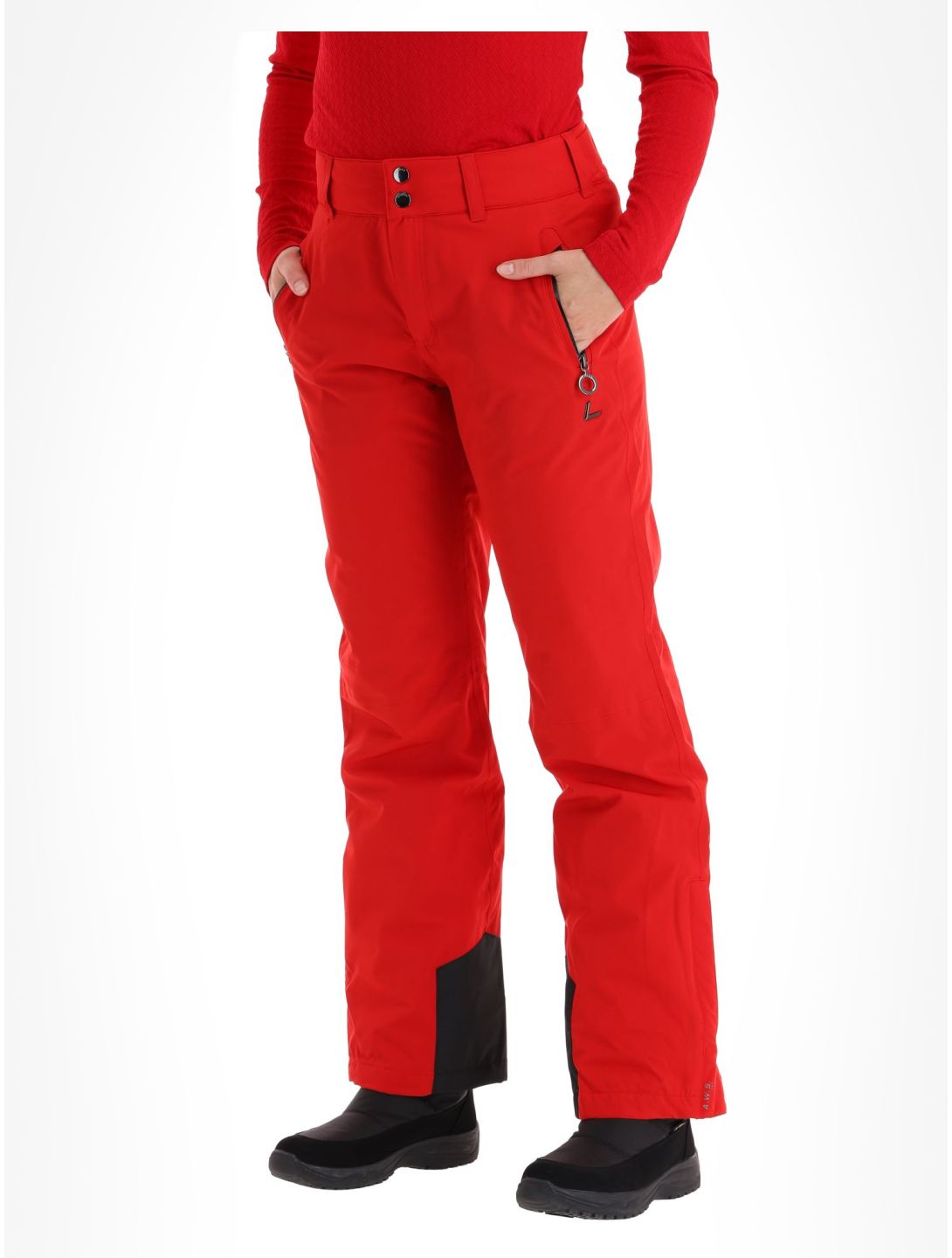 Luhta, Jero pantalones de esquí mujeres Cranberry rojo 