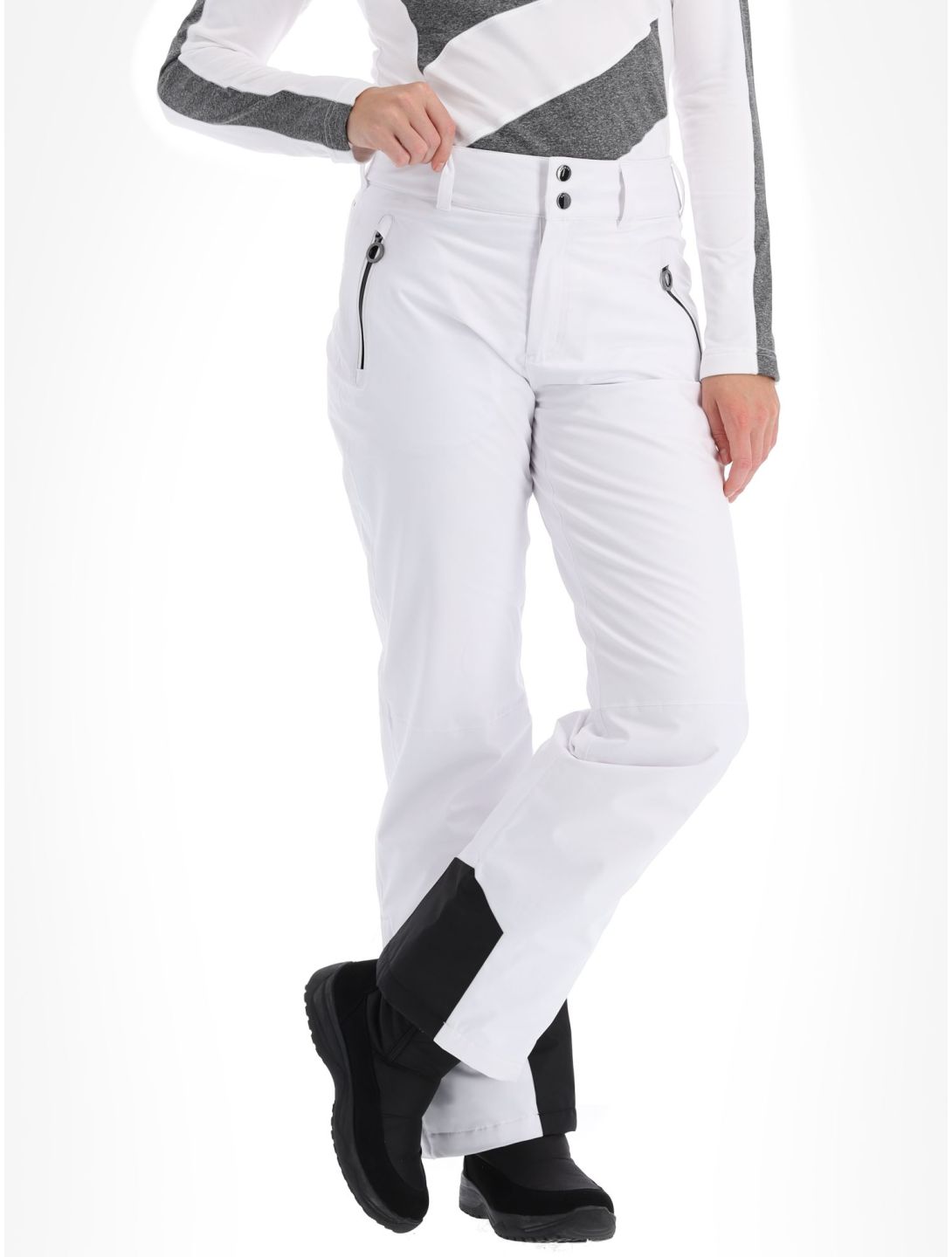 Luhta, Jero pantalones de esquí mujeres Optic White blanco 