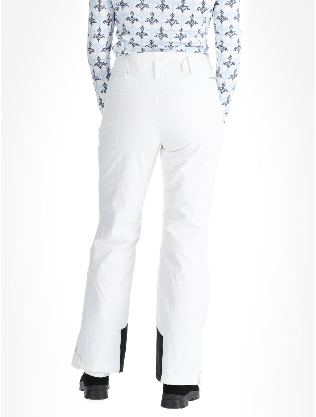 Luhta, Jero pantalones de esquí mujeres Optic White blanco 