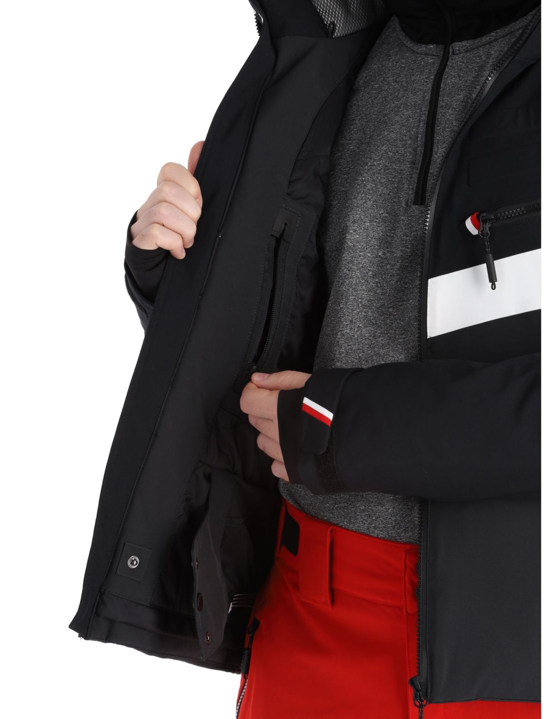 Luhta, Jierstivaara chaqueta de esquí hombres Anthracite gris, negro 