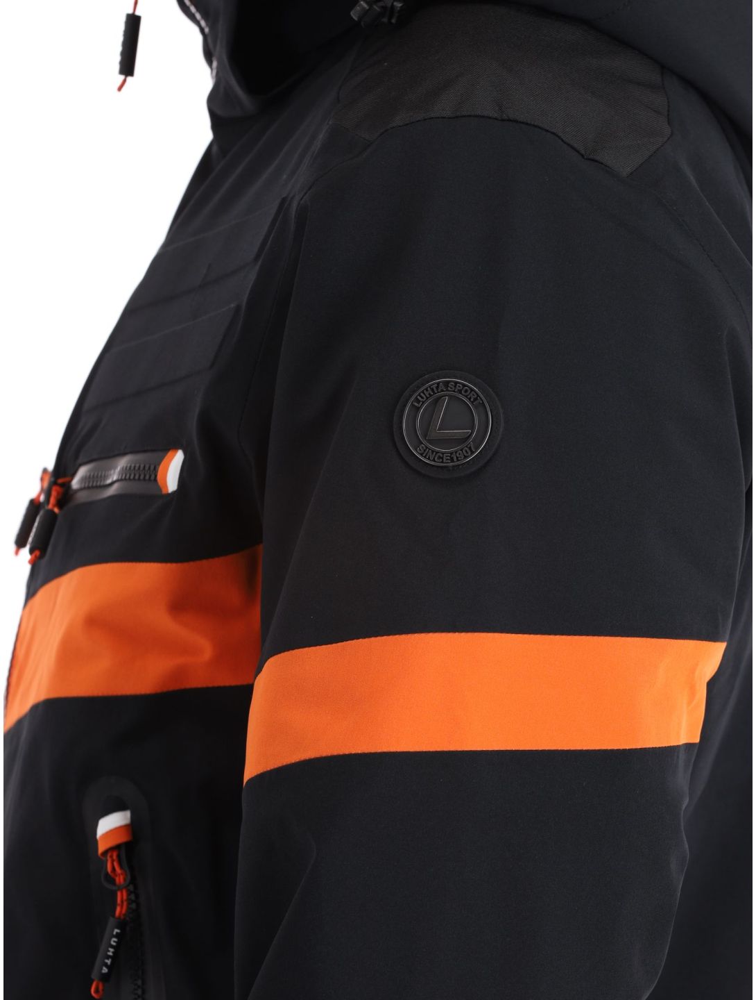 Luhta, Jierstivaara chaqueta de esquí hombres Black naranja, negro 